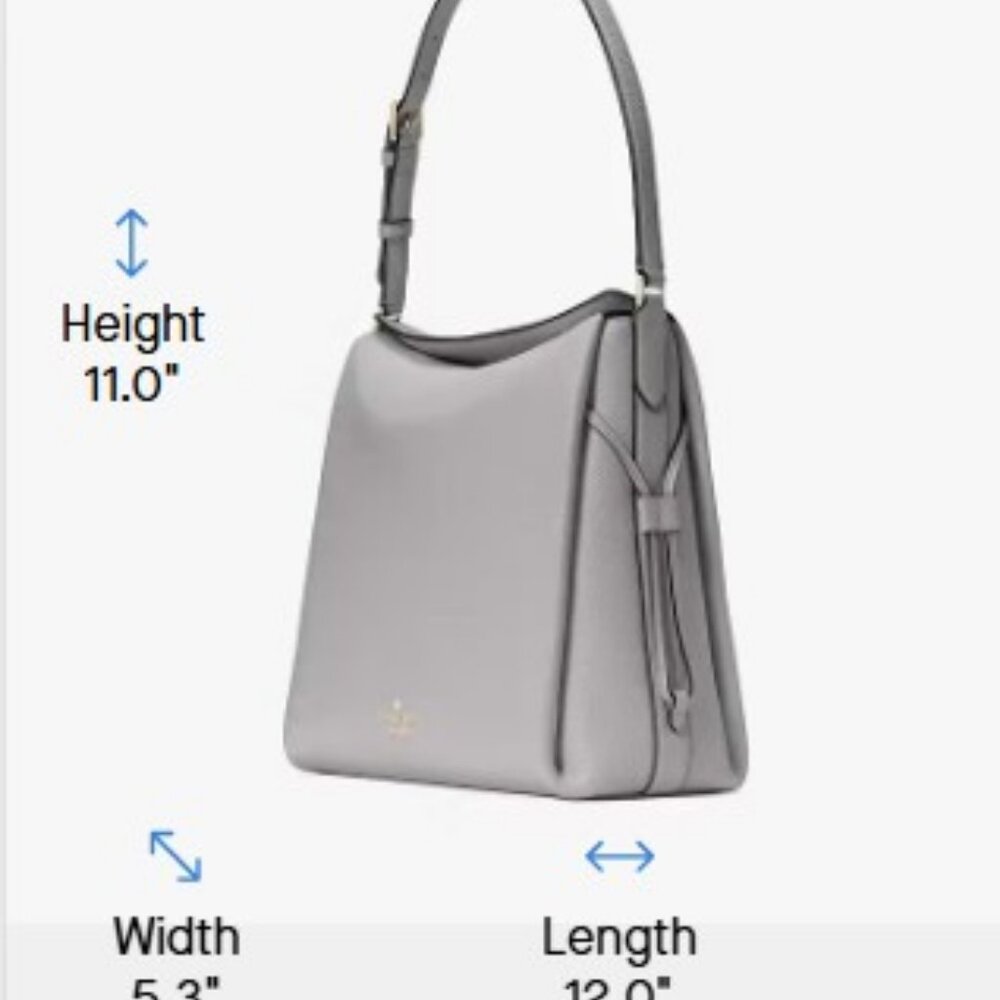 Kate Spade Dumpling Lg Shoulder Bag - NWT - Picture 4 of 6